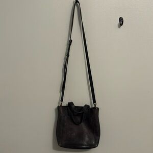 J. Crew/Madewell leather mini transport bag
